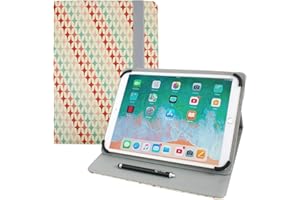 Emartbuy Universal 9.1 Inch - 10.5 Inch Pink Stars Multi Angle Folio Wallet Case Cover With Card Slots and Stylus Pen Compatible With Selected Devices Listed Below