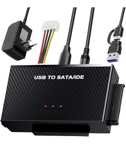 POSUGEAR USB 3.0 A SATA E IDE Adattatore, Convertitore Da IDE/SATA A - Foto 3