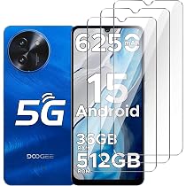 BORYA Leder Hülle Für Doogee Note 59 Pro 5G / Note 59 5G – Mit Kartenfach, Ständer Und Magnetischem Verschluss In Schwarz