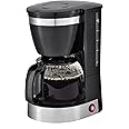 ARTECH Filter Coffee Machine – 1.25L Carafe, Drip Coffee Maker, for Ground and Coffee Pads, Fast Brewing, 40 Min Keep Warm Function, Easy to Wash Reusable Filter, BPA Free, Coffee Scoop Included, 800W