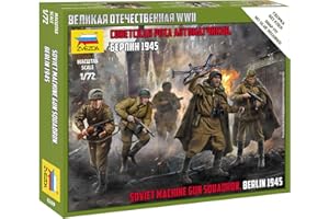 Zvezda 1/72 WWII dipartimento mitragliatrice sovietica