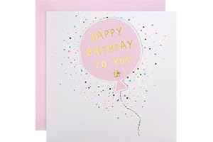 Hallmark Biglietto di auguri di compleanno – effetto 3D palloncino design