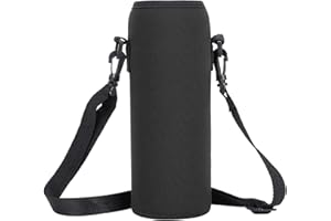 Nimomo Bottle Cover Neoprene Water Bottle Cover 1000ml Neoprene Carrier Bag Pouch with Strap