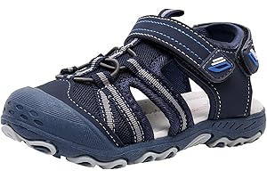 Ahannie Jungen Sommer Trekking & Wanderschuhe Sandalen, Sport & Outdoor Sandalen für Jungen, Kinder Arch Support Geschlossene Sandalen