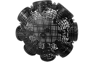 Yaztauho Piège De Poisson avec 3/6/8 Trous, Piège À Écrevisses, Nasse A Poisson, Piège À Crabe, Piège À Pêche pour Les Lacs pour Attraper L'éperlan, Les Anguilles, Le Crabe, Le Homard, Les Vairons