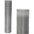JAOSY Wire Mesh Roll 915mm×30m Galvanized Steel Fence 25mm Square Garden Net 0.9mm Thickness Metal Mesh Hot-dipped Galvanized Hardware Cloth for Plants, Fruits And Pet Fencing etc