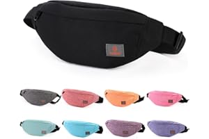 Tinyat Sac Banane Ville Travel Fanny Pack Ceinture Sac de Taille Sling Pocket Super léger pour Voyage Bum Bag T201