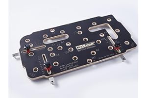 MFT Schablone 2.0 Multifunktionstisch Frässchablone 96mm Raster (Ø20mm) inkl. 2 MaKoen BenchDogs