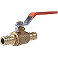SharkBite 1/2 Inch Expansion Ball Valve for PEX-A Pipe, Brass Plumbing Fittings for PEX A Tubing, UAB22461LFA