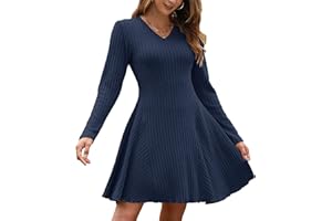 AUSELILY Robe pull pour femme 2024