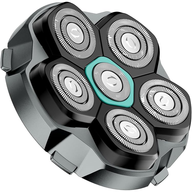 Magnetic 6 Blades Head Shaver Replacement Heads For Many 6D Magnetic Electric Razor