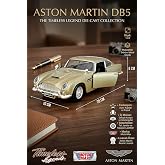 MotorMax 1:24 Aston Martin DB5 Die-Cast Model Araba - A&ccedil;ılır Kapılı Metal Koleksiyon Aracı (Altın)