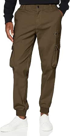 Calvin Klein Cargo Slim Mixed Med Cuffed Pantaloni Uomo : Amazon.it:  Abbigliamento