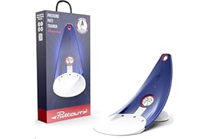 PuttOUT Premium Pressure Putt Trainer, Perfect Your Golf Putting, Great Britain Limited Edition, niebieski,
