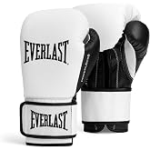 Everlast Powerlock Boxing Gloves - Ideal for Bag, Mitts and Sparring - Velcro Closure, Advanced Foam and Ergonomic Grip - Aut