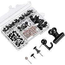 Uniclife 200 Pcs Punaises Pour Mur, Punaises Roses Pour