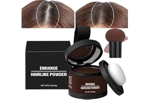 DMJHJY Waverloo Magic Root Cover Up, Waverlo Magic Root Cover Up, Waverly Magic Root Cover Up, 14 Colors Root Touch Up Powder with Mirror, Instantly Conceals Hair Loss (#06 Dark Brown)