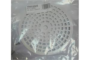 Q P QP 15002045 - Rejilla sumidero piscina 200mm + Tornillos