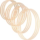 Bambus Floral Hoop, 15 Stück Holzringe Zum Basteln Produktbild-Vorschau 10