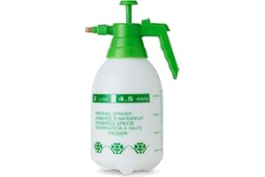 SA Products Pump Action Pressure Sprayer - Weed Killer Sprayer Pump for Fertiliser, Pesticides, Fungicides, Cleaning - Garden Sprayer with Plastic Lance - Water Spray Bottles - (2 Litre)