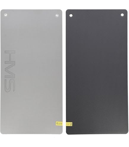 Hop-Sport Fitnessmat HS-T008GM - TPE Yogamat met Oogjes 183 x 61 x 0,8