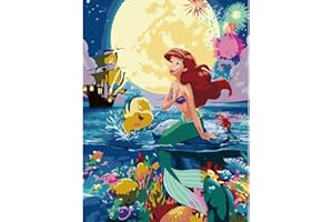 jieyisier Malen Nach Zahlen, Karikatur Malen Nach Zahlen Erwachsene, für anfänger, Zuhause Wanddekoration 16x20 Zoll