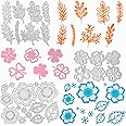 3 Set Die Cuts for Card Making，AIFUDA Flower Cutting Dies for Card Making DIY Embossing Dies Cutter for Scrapbooking Album Wedding Birthday