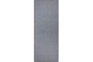 Hanse Home BT Carpet Bouclé Runner - Kitchen Runner Non-Slip Carpet Runner Flat Weave Short Pile Rug Kitchen Rug for Hallway, Kitchen, Living Room, Bathroom, Bathroom - Grey, 80 x 200 cm