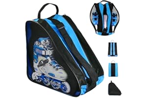 ADERTOS Roller Skate Bag, Unisex Ice Skate Bag