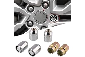 KRTOPO 4Pcs M12x1.5 Wheel Nut Lug Alloy Steel Anti Theft Security Lock Tire Anti-Theft Screws for Car Modified Wheel Lock