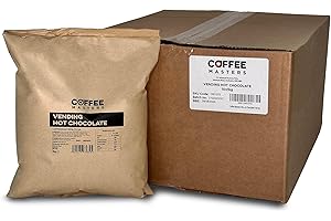 Coffee Masters Vending Machine Chocolate Powder - 10 Packs x 1kg - Premium Instant Hot Choco Perfect for Office Break Rooms, Cafeterias, Schools - Decadent, Rich Hot Cocoa Powdered Drink