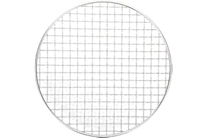 PUUPAA Rejilla redonda para barbacoa de 15 a 38 cm, de acero inoxidable, multiusos, bandeja de acero inoxidable, rejilla de refrigeración al vapor (150 mm)