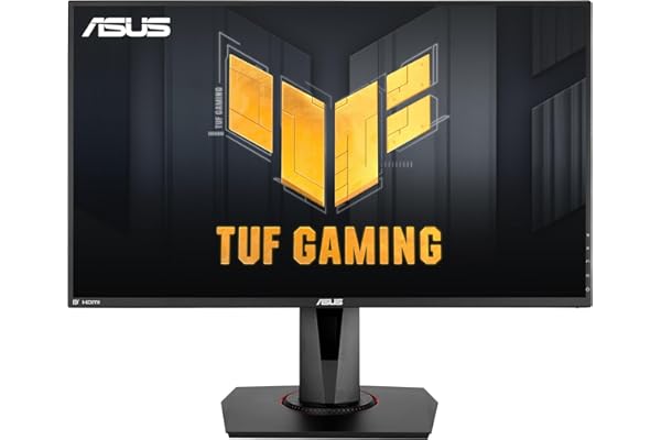 Asus TUF Gaming VG279QM - Monitor Gaming de 27" FullHD (1920x1080, Fast IPS, 16:9, HDMI x2, Display Port x1, USB, 280Hz, 1ms (GTG), ELMB SYNC, G-SYNC Compatible, HDR 400), Negro