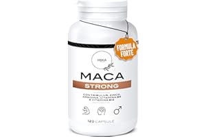 Mekià® integratori sessuali per uomo di Maca, Arginina, Tribulus, Zinco e Vitamine B, Energia, Resistenza e Virilità per Uomo e Donna Boost testo Prestazioni integratore sessuale uomo