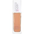 Maybelline New York Foundation, Superstay 24 Hour Longlasting Foundation, Lightweight Feel, Water and Transfer Resistant, 30 ml, Shade: 58, True Caramel