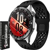 Rongep [Air Loop] Huawei ile Uyumlu 22mm Kordon GT7/GT7 Pro/GT6/6 Pro/Runner 2/GT5/5 Pro/GT4/GT3 46mm i&ccedil;in Pin-and-Tuck Toka 