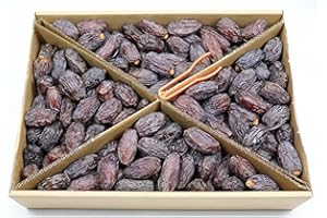 PERGAMO NATURAL FLAVOR Datteri Medjool Premium Nuova Stagione (2021) - 5 Kg Datteri Medjool/Extra Large Best Dates/Fresco/VEGAN/Prodotto senza glutine/100% naturale