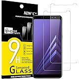 NEW'C 2 Pezzi, Vetro Temperato per Samsung Galaxy A8 (2018), Pellicola Prottetiva Anti Graffio, Anti-Impronte, Senza Bolle, D