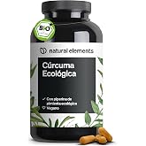 Organic Turmeric with Black Pepper - 240 Capsules - 2,900 mg Organic Turmeric per Daily Dose - With Curcumin and Piperine - H