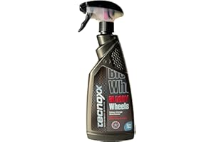TECNOXX PERFORMANCE DETAILING Tecnoxx Bloody Wheels – Limpia llantas descontaminante férrico profesional con efecto sangrado | Sin frotar, elimina óxido, polvo de freno y suciedad | Seguro para todo tipo de llantas – 750mL