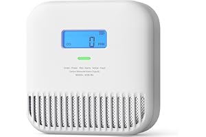 X-Sense Détecteur de Monoxyde de Carbone Autonome, Détecteur de CO Portable pour Voyage, Alimenté par Une Batterie Intégrée de 10 Ans, XC0K-SN