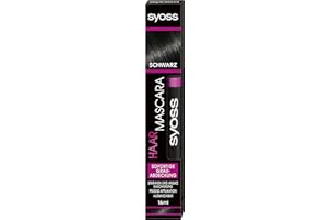 SYOSS Mascara pour cheveux Noir Couverture immédiate des cheveux blancs 16 ml