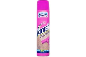 Vanish Carpet Cleaner + Upholstery, Power Foam Shampoo, Large Area Cleaning, 600 ml-Pack of 3