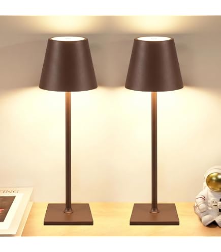 Lampada da Tavolo LED Touch Dimmerabile Ricaricabile USB Luce Calda in