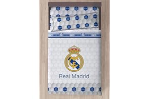 Carbotex Juego DE SÁBANAS Real Madrid Escudo CENTRADO (90)