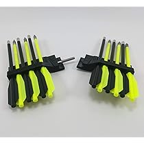 Faretra Mimatica Per Balestra SHARROW - Portafrecce Da Braccio Per 12 Frecce, Tessuto Oxford (Camo/Nero) - Foto 5