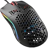 Glorious Gaming Model O- (Piccolo) Mouse da gaming compact wired - Superleggero 58 g, a nido d'ape, RGB, sensore Pixart 3360,