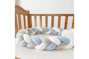 GYCS Knotted Cushion, Handmade Soft Knot Pillow, Braided Knotted Cushion, Cotton Bed Set All Round Braided Protector 100% Cotton Bed Set All Round Braided Protector for Room Decor,A09,150cm