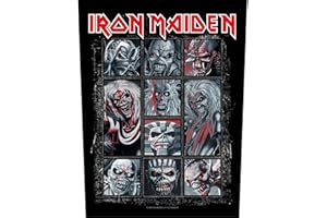 RAZAMATAZ Iron Maiden Back Patch # 30 Eddie Evolution 36 x 29 cm