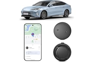 Glitfix GPS-Tracker für Fahrzeuge, Kompatibel mit Google Find Hub (nur Android), Magnet Case GPS Tracker fürs Auto, Globale Abdeckung Ortungsgerät Keine Monatliche Gebühr oder Abonnement